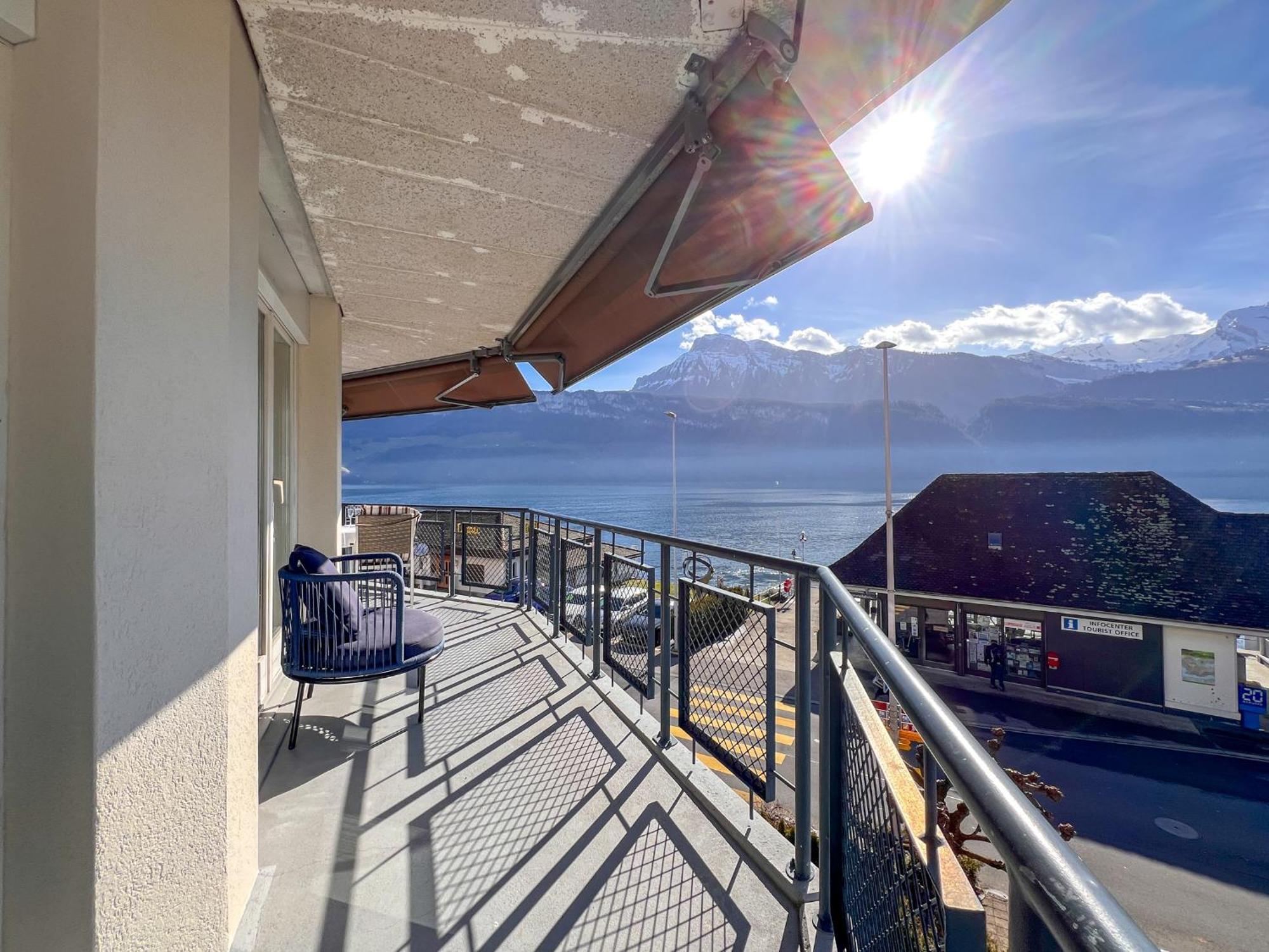 Seehotel Riviera At Lake Lucerne Gersau Exterior foto