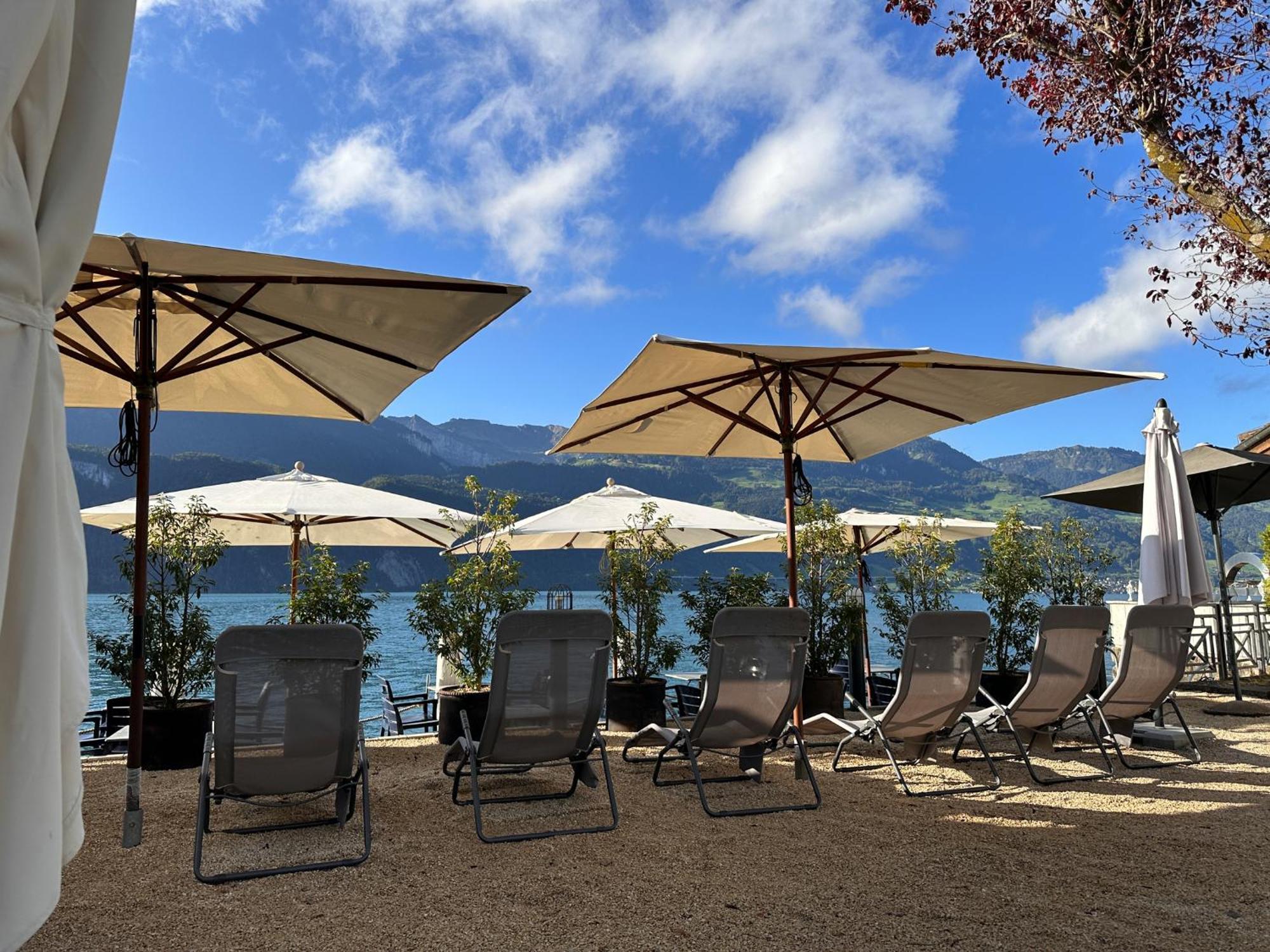 Seehotel Riviera At Lake Lucerne Gersau Exterior foto